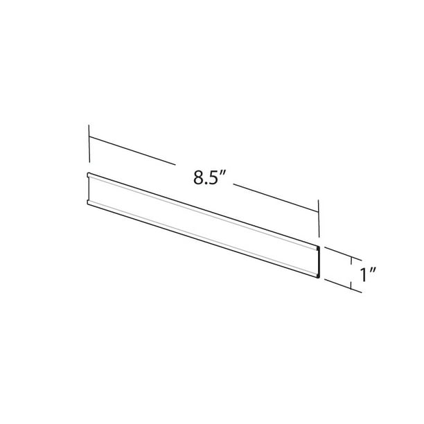 199602 10-Pack Azar Displays Adhesive Back Nameplate 8.5 W x 1 H Inch 199602 10-Pack Azar Displays Adhesive Back Nameplate 8.5 W x 1 H Inch